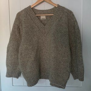 Babaa jumper no 29 (mist) - wool